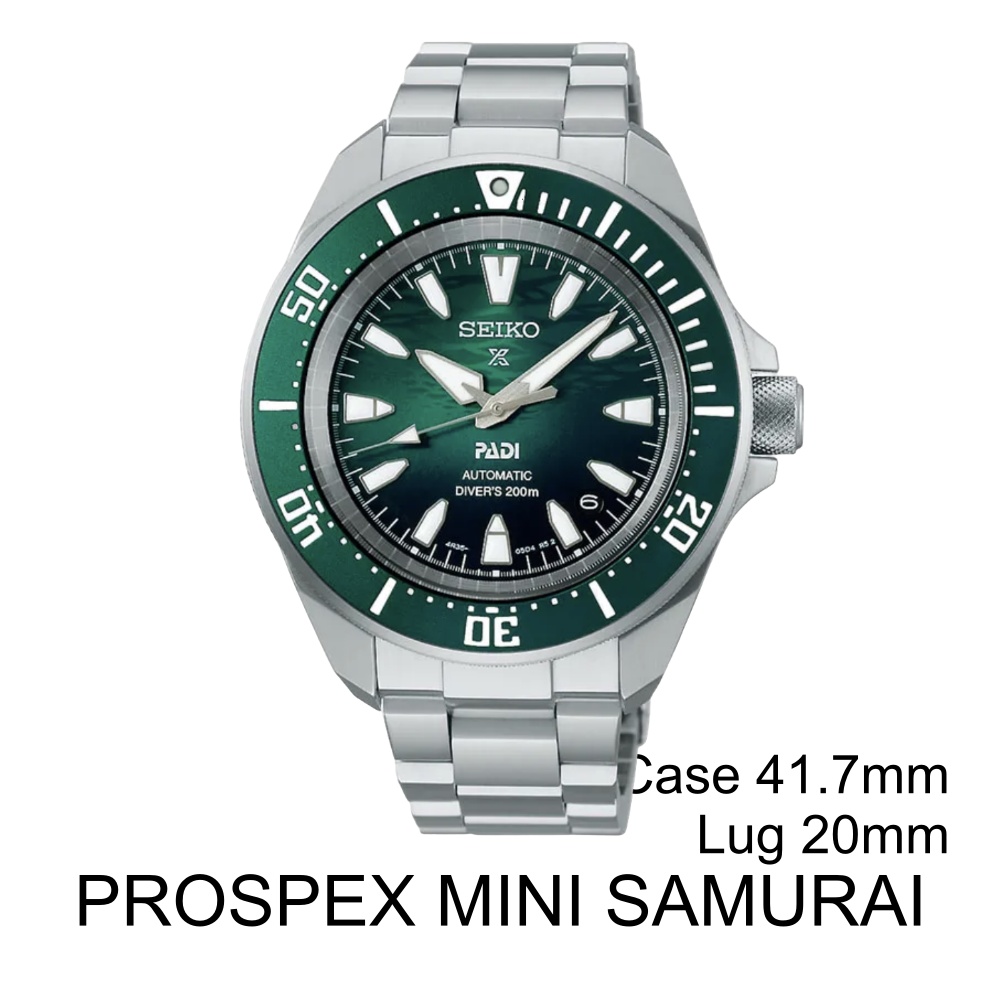 Tali Jam Tangan Kompatibel Seiko Prospex Mini Samurai 41.7mm Lug 20mm - KEVIN Indonesia
