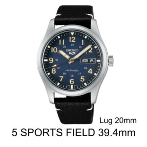 Seiko 5 Sports Field 39.4mm Lug 20mm