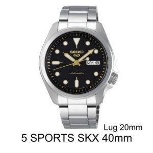 Seiko 5 Sports SKX 40mm Lug 20mm