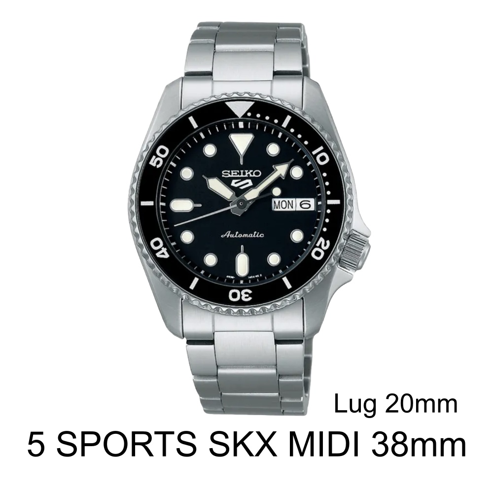 Tali Jam Tangan Seiko 5 Sports SKX Midi 38mm Lug 20mm - KEVIN Indonesia