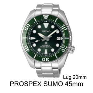 Seiko Prospex Sumo 45mm Lug 20mm