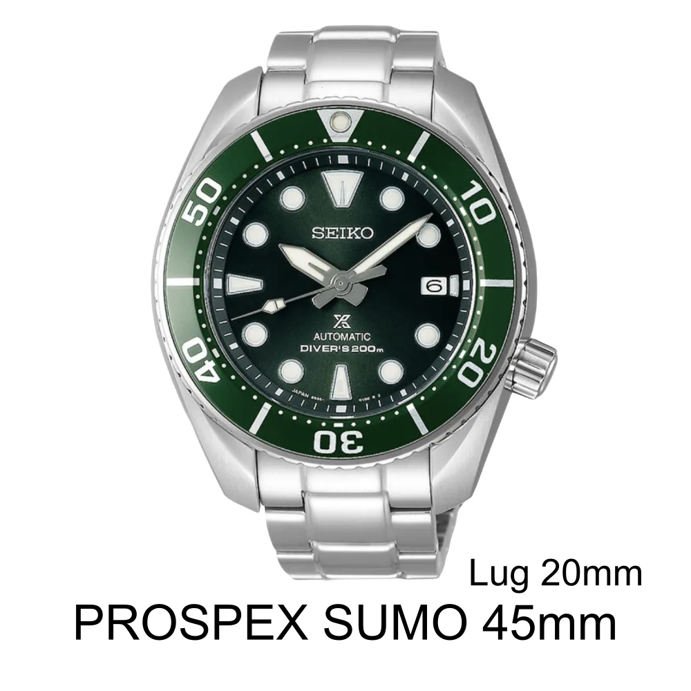 Tali Jam Tangan Seiko Prospex Sumo 45mm Lug 20mm - KEVIN Indonesia