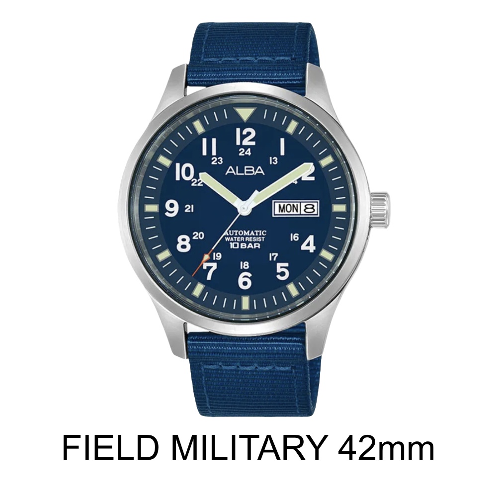 Tali Jam Tangan Alba Field Military 42mm