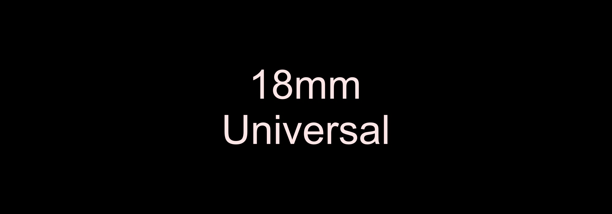 Banner 18mm Universal