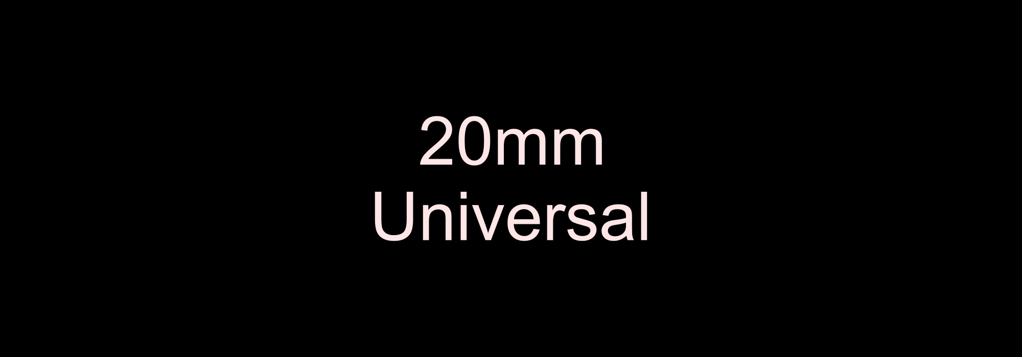 Banner 20mm Universal