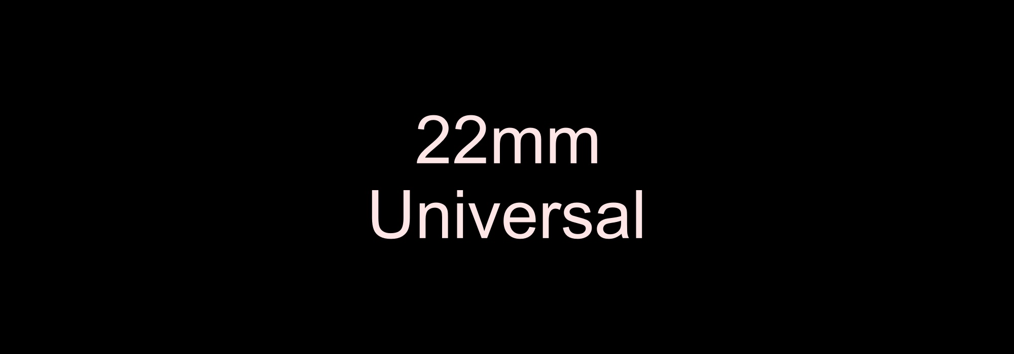 Banner 22mm Universal