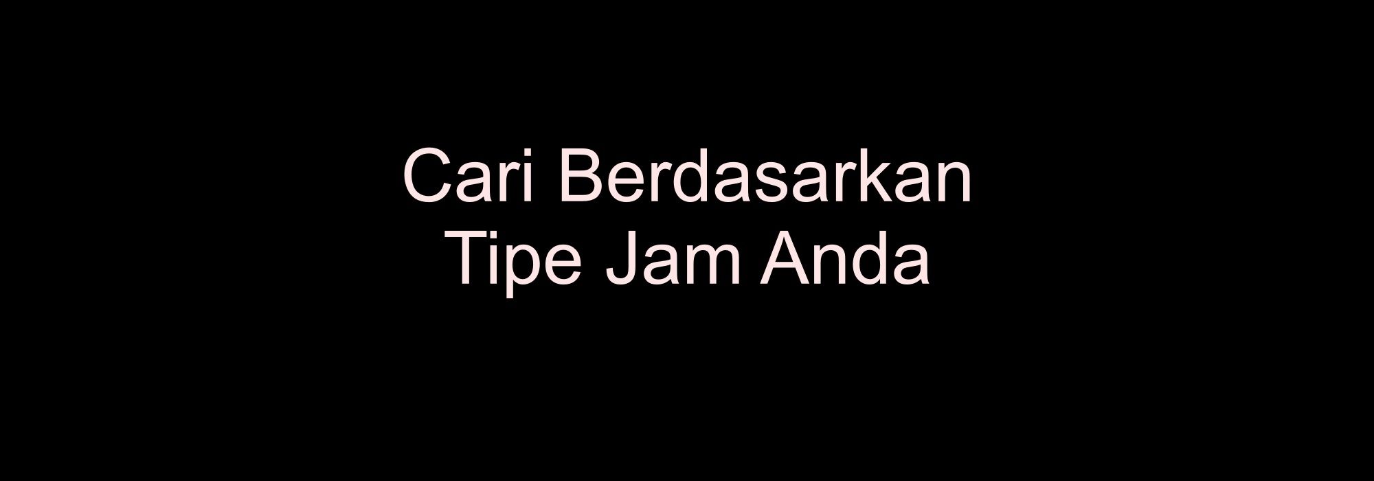 Tipe Jam Smartwatch