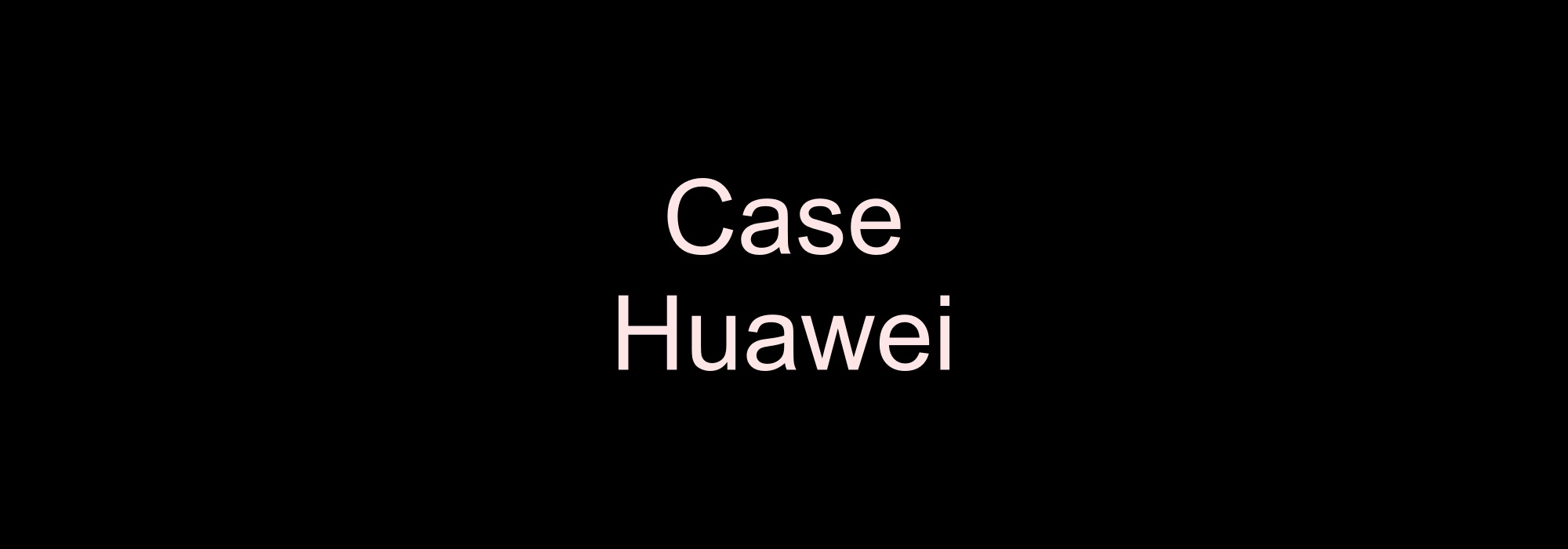 Banner Case Huawei