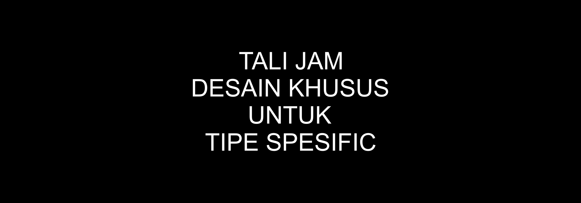 Jual tali strap jam tangan surabaya
