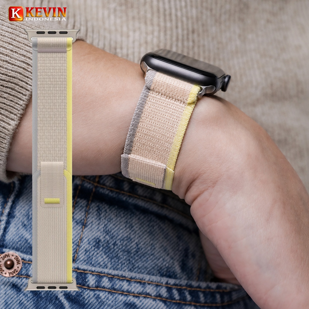 5 tali jam tangan kevin trail untuk apple watch small size