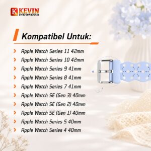 2 Tali Jam Tangan Apple Watch Small Size Model Wanita - KEVIN LDS