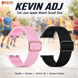 KEVIN ADJ Strap Jam Apple Watch Small Size (Seri 11 / 10 / 9 / 8 / 7 / 6 / 5 / 4 / SE)