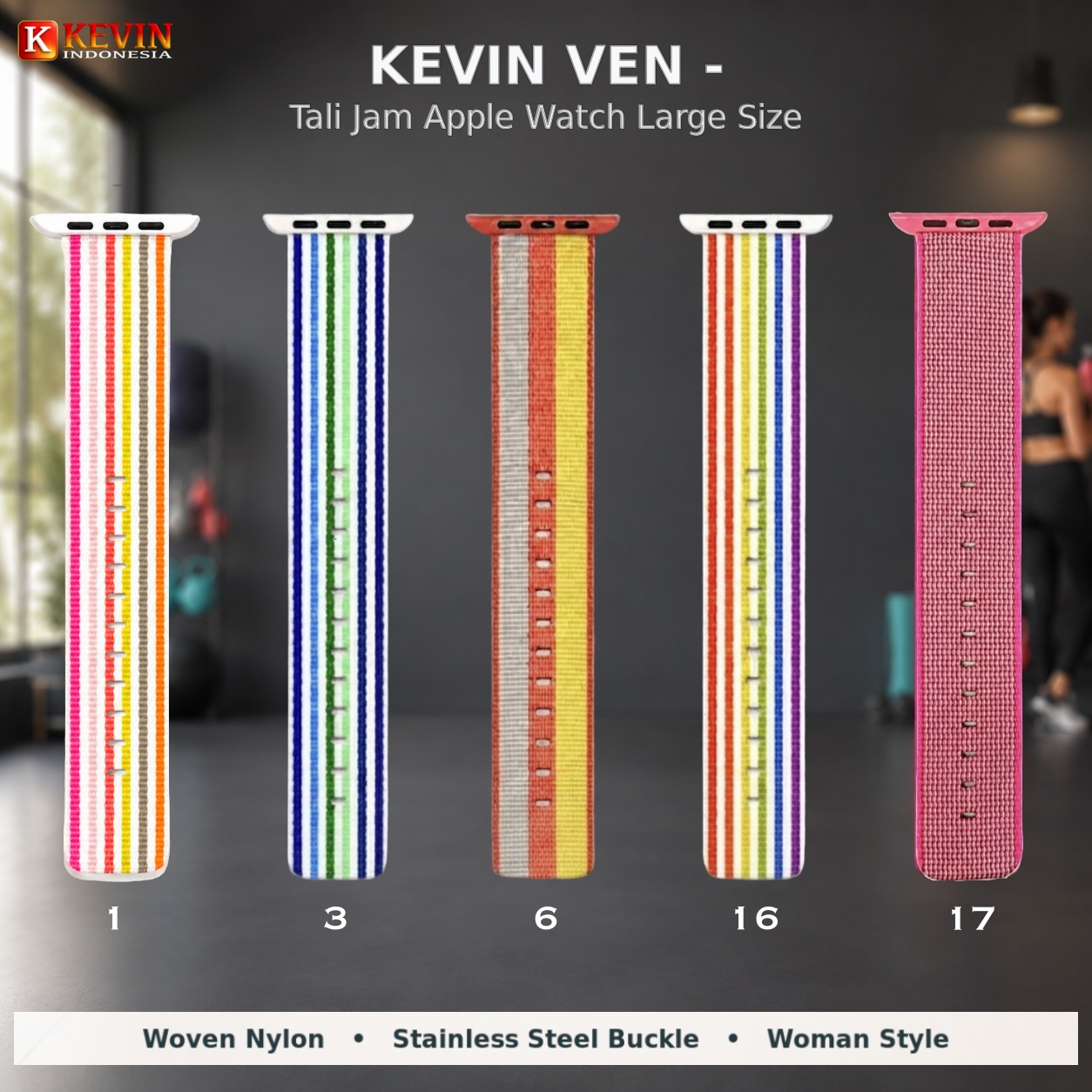 1 Tali jam tangan apple watch large size - kevin ven