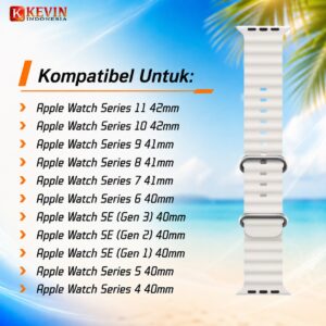 2 Tali jam tangan apple watch small size - KEVIN Ocean Original