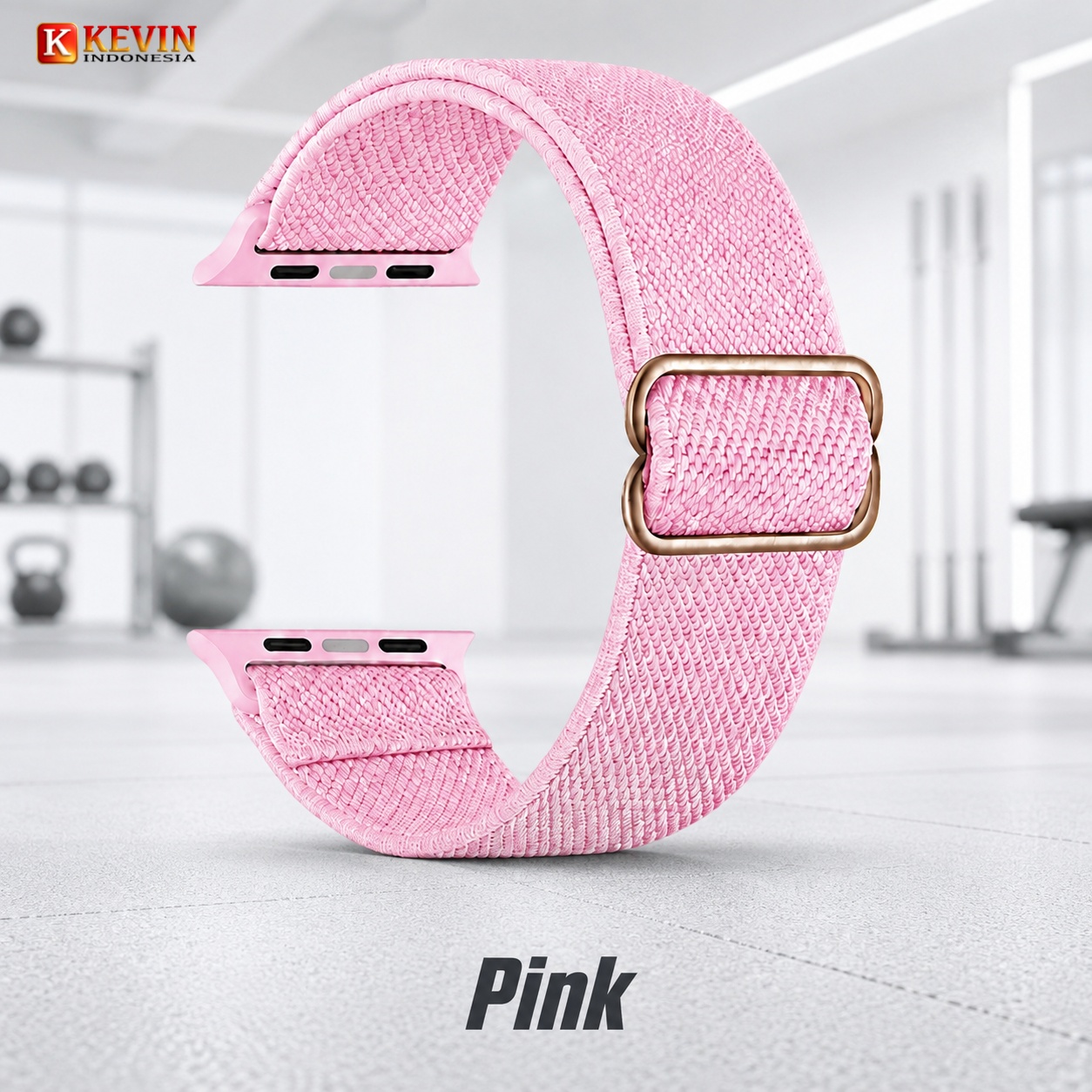 KEVIN ADJ Strap Jam Apple Watch Large Size (Seri 11 / 10 / 9 / 8 / 7 / 6 / 5 / 4 / SE) - Gambar 6