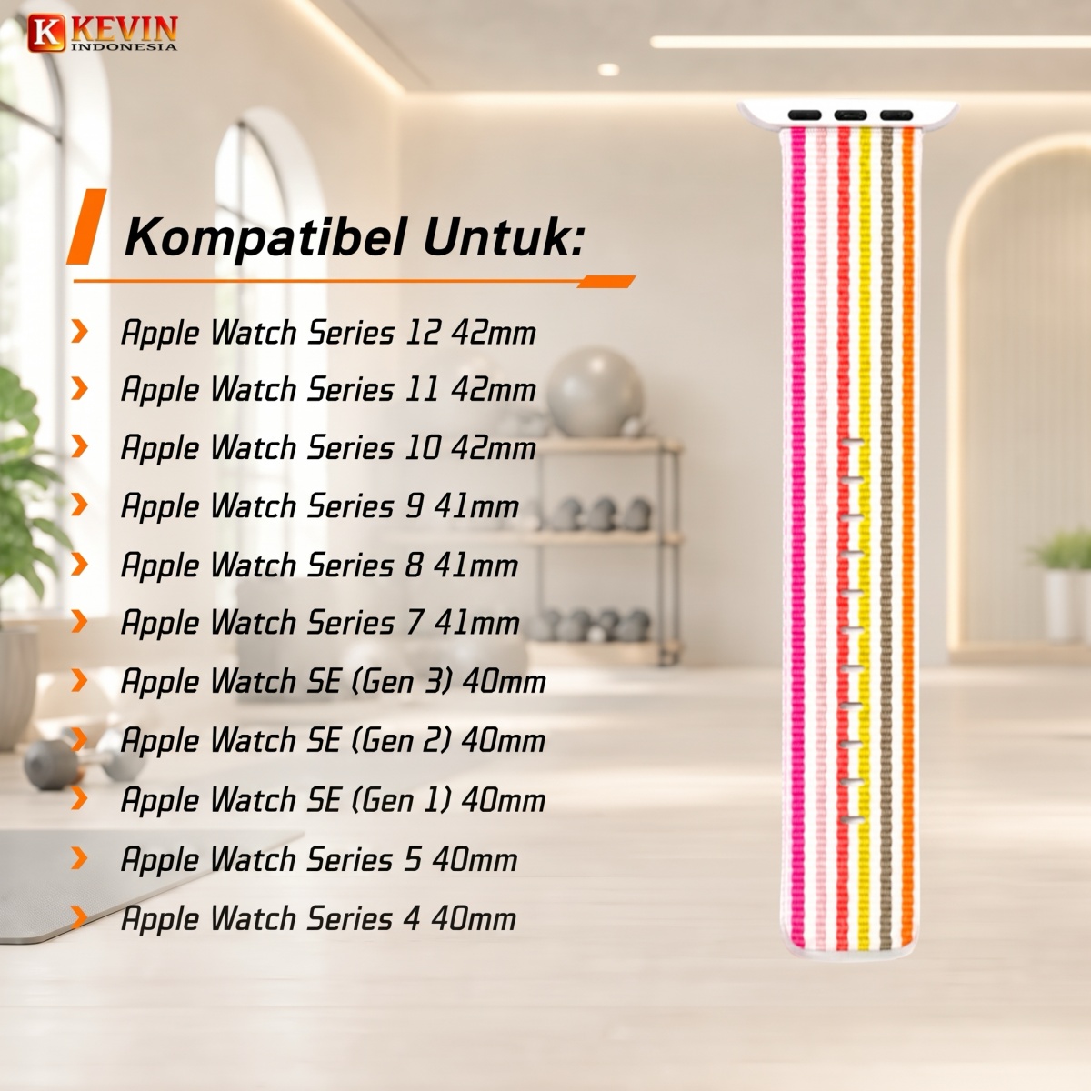 strap apple watch seri 12 KEVIN VEN - KEVIN Indonesia