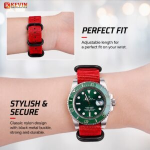 4 tali jam tangan universal kevin zulu original